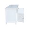 International Concepts Entertainment / TV Stand with 2 Doors, White TV08-51 - alternate 9